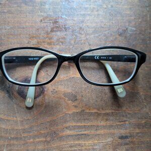 Nine West Women's Glasses Two-Tone Black Frames Size 51-16-135